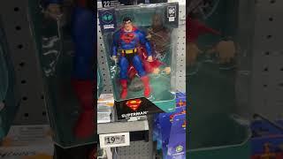 The new Mcfarlane Superman looks great in person #mcfarlanetoys #dccomics #superman #walmart