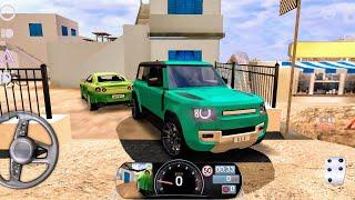 Driving School Sim - Land Rover Defender Car Driving in Santorini - Car Games Android Gameplay