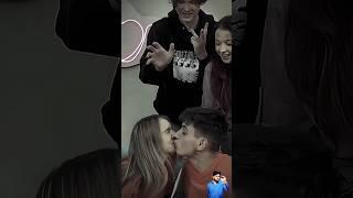 zach & tina lip to lip kiss  #shorts #ship #love #couple #ariel #cassie #eva #zach #chris #kitty