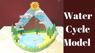 Water Cycle Model/DIY Water Cycle Project/Easy & Creative