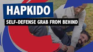 Hapkido street defense: grab shoulder from behind