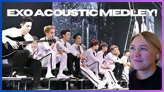 EXO ACOUSTIC MEDLEY - REACTION!