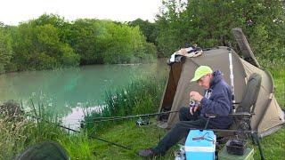 I try carp fishing on a lake I’ve never seen before