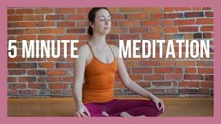 5 min Mantra Meditation for Beginners - Easy Guided Meditation