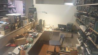 Brentons 24 hour challenge, take one enormous mess and convert to a working area, can it be done????