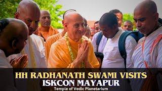 Inside ISKCON Mayapur with HH Radhanath Swami Ji