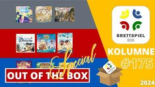 Brettspiel Kolumne der Brettspielbox - Nominierung Spiel des Jahres 2024