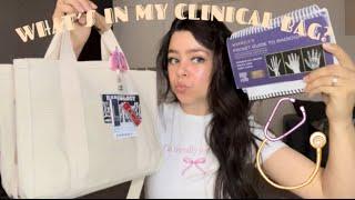 WHAT’S IN MY CLINICAL BAG FOR NURSING SCHOOL