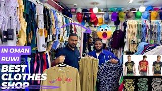 Imported Clothes market in Oman Mens wear wholesale market in Muscat Tshirt Wholesale market#muscat