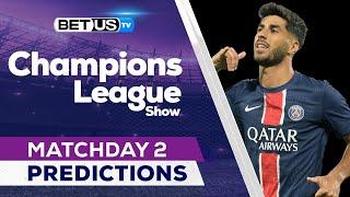 Champions League Picks Matchday 2 | Champions League Odds, Soccer Predictions & Free Tips