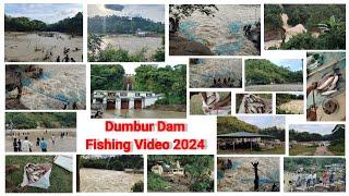 Dumbur Dam Fishing Video 2024 | Dumbur Dam | Gomati District | Dumbur | Fish | Gomati Tripura