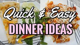 3 QUICK AND EASY DINNER IDEAS FOR BUSY MOMS | WHAT'S FOR DINNER? | SIMPLE MEALS | LivingThatMamaLife