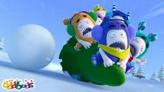 Santa Swap - Oddbods Christmas Special! | ODDBODS  | Old MacDonald's Farm| Animal Cartoons for Kids