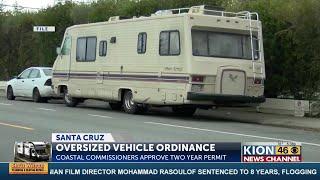 California Coastal Commission denies appeal of oversized vehicle ordinance in Santa Cruz