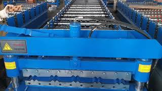 [STEELMAMA]Twin rib roofing sheet roll forming machine