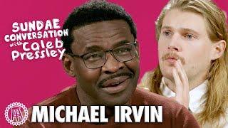 MICHAEL IRVIN: Sundae Conversation with Caleb Pressley