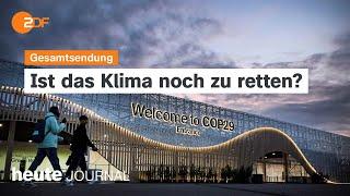 heute journal vom 10.11.24 Klimagipfel in Baku, Trump sucht linientreue Minister, Wahltermin-Streit