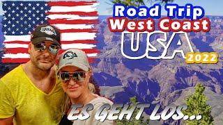 Road Trip West Coast USA 2022 (4K) - Part 1 / Los Angeles, Joshua Tree Park, Route 66, Grand Canyon