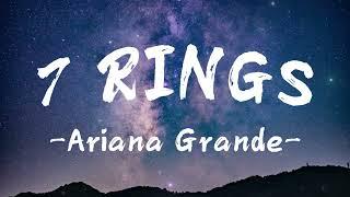 Ariana Grande - 7 rings (Lyrics)