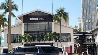 Kevin Grace reports from Bacon Bitch restaurant in Miami