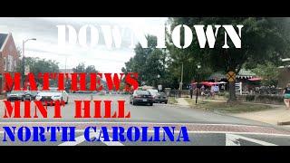 Downtown Drive - Mint Hill and Matthews, North Carolina 4K