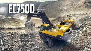 Product video Crawler excavator EC750D