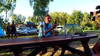 Testessen bei "Verrückt nach Camping" mit Stefan Peine