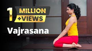 Vajrasana / the thunderbolt  / the diamond pose / the sitting asana in Yoga