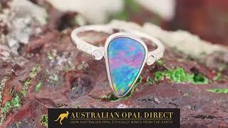 Opal Rings, Opal Wedding Rings, Black Opal Rings - Australian Opal Direct | Worldwide Shipping