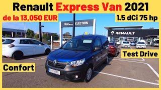 Renault Express Van 2021 Review & Test Drive | Confort Blue dCi 75