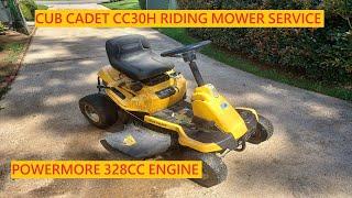 Cub Cadet CC30H Riding Mower Annual Service | Powermore 328cc Engine