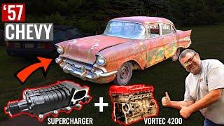 Building a '57 Chevy in the Most Unique Way Possible