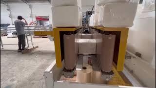 3 sets paper napkin machine and one 3d packing full automatic production line