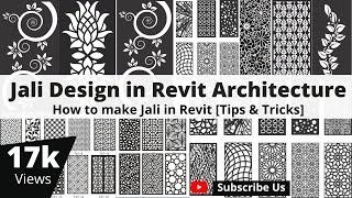 How to Make Jali in Revit | Jali in Revit Architecture [Pts CAD Expert]