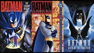 Batman The Animated Series VHS & DVD Promos (plus Mask of the Phantasm, Subzero and Batwoman films)