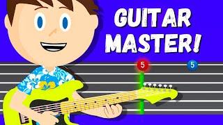 Guitar Lesson for Kids -Become a Guitar Master in 20 Minutes - Compilation #guitar #kids