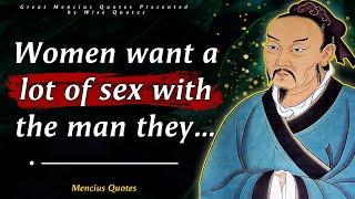 Why didn't I know this before? | Brilliant Chinese Philosopher Mencius Sayings & Quotes