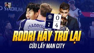 RODRI HÃY TRỞ LẠI CỨU LẤY MAN CITY: PEP DÂNG NGAI VÀNG CHO LIVERPOOL VỚI TUYẾN GIỮA KHÔNG BIẾT THỦ!