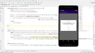 Android Java - Steps to Request, Check for Permission - Practical Demo