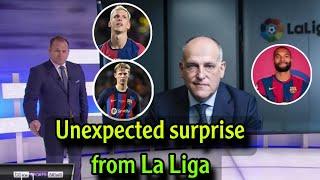 La Liga announces an urgent surprise to Barcelona regarding player registration. Dani Olmo