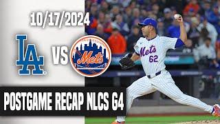 Mets Fan Reaction NLCS Game 4 | LAD-10 NYM-2! BACK'S AGAINST TO WALL!