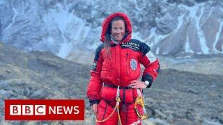 Norwegian woman close to climbing world's 14 highest mountains in record time - BBC News