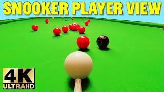 How To Play Snooker Player View / Headcam POV GoPro