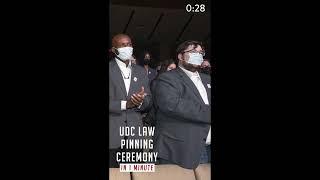 2022 UDC Law Pinning Ceremony in 1 minute