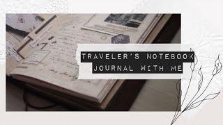 — traveler's notebook journal with me | eternity