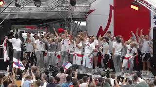 Lionesses celebrate Euro 2022 title at Trafalgar Square - "Freed from desire"