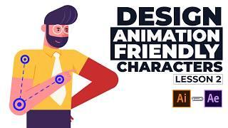 Design characters for Animation | 2D Corporate Explainer Animation Course Lesson 2