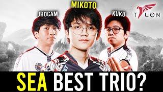 BEST TRIO in SEA??? - MIKOTO KUKU JHOCAM in ranked!