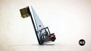 Stability Triangle - Forklift - 3D Animation