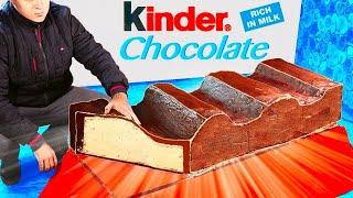 I Made A Giant 220-Pound Kinder Chocolate